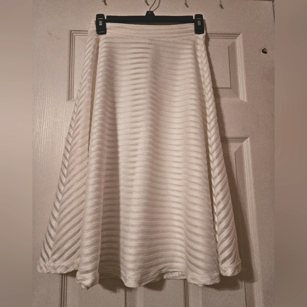 Light Cream (White) Long Skirt Size S